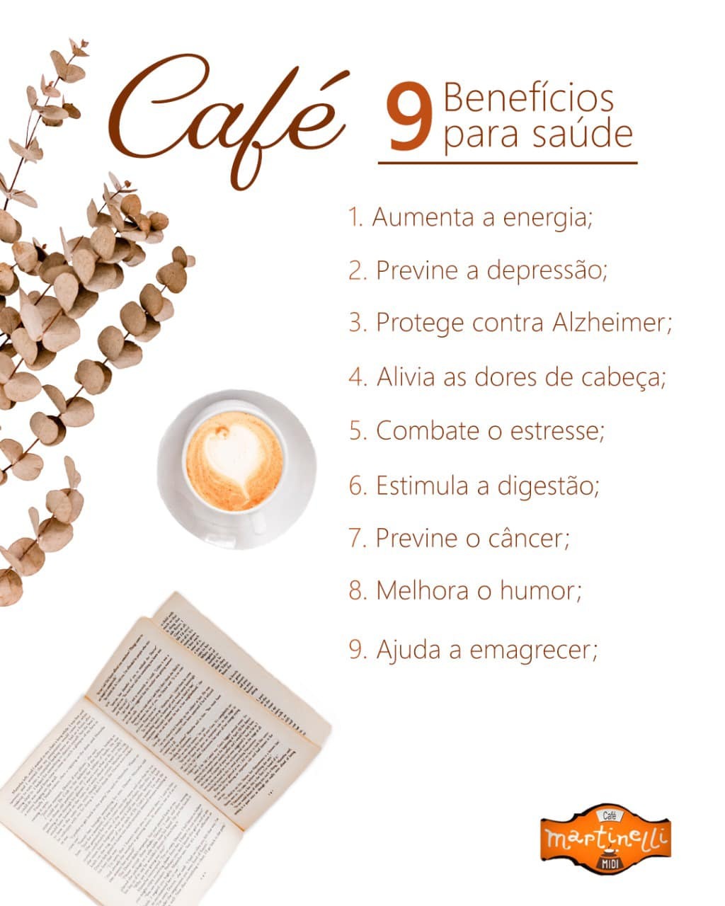 Café - 9 Dicas para benefícios a saúdeé